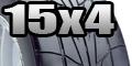 Tires For 15x4 Mustang Wheels
